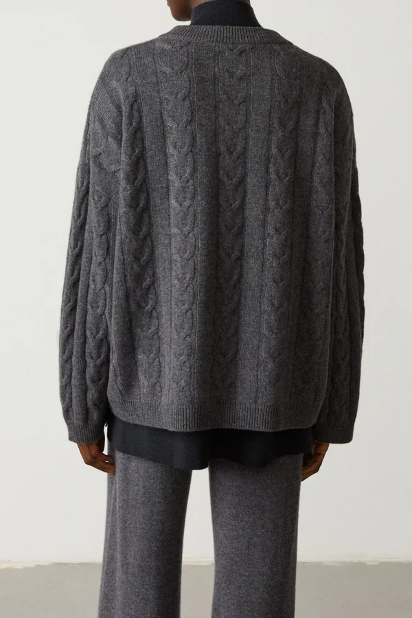 Lisa Yang Pullover<Pullover Vilma in Graphite
