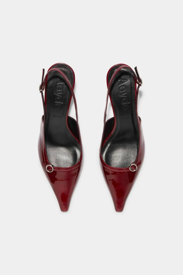 aeyde Heels<Pumps Saba in Red Metallic