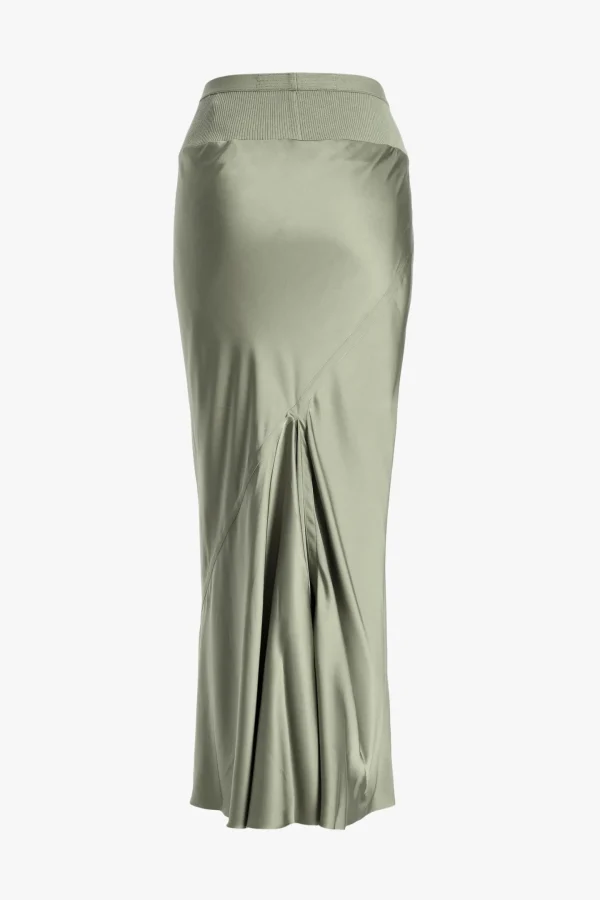 Rick Owens Röcke<Rock Calf Bias in Celadon