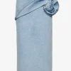 Magda Butrym Röcke<Rock Floral Appliqué in Light Blue