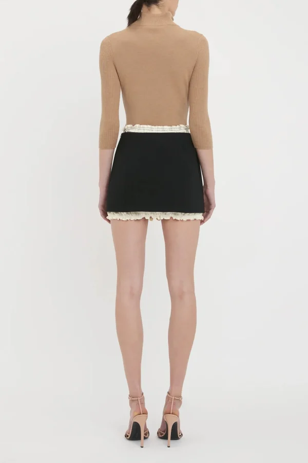 Victoria Beckham Röcke<Rock Ruched in Schwarz