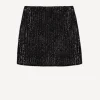 Anine Bing Röcke<Rock Tierra in Black Sequin