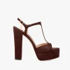 Tom Ford Heels<Sandalette Angelina in Dark Whiskey