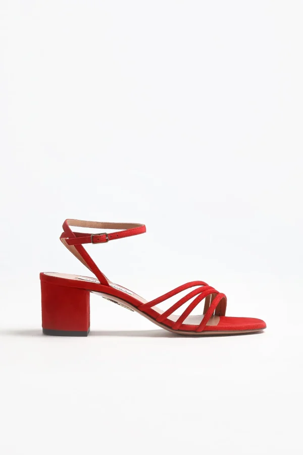 Aquazzura Heels<Sandalette Latour in Lipstick