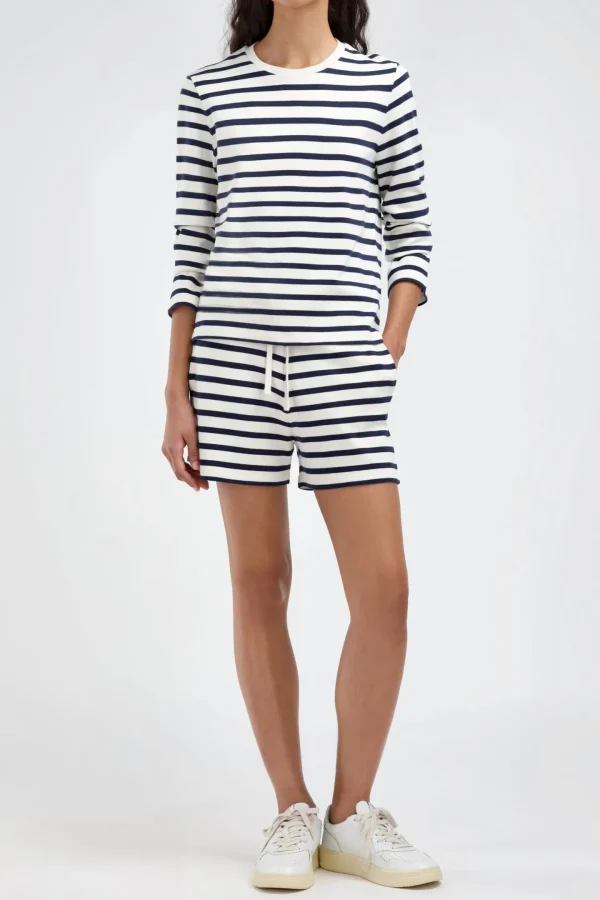 Ladneri Shorts<Shorts Mimizan in Ivory/Navy