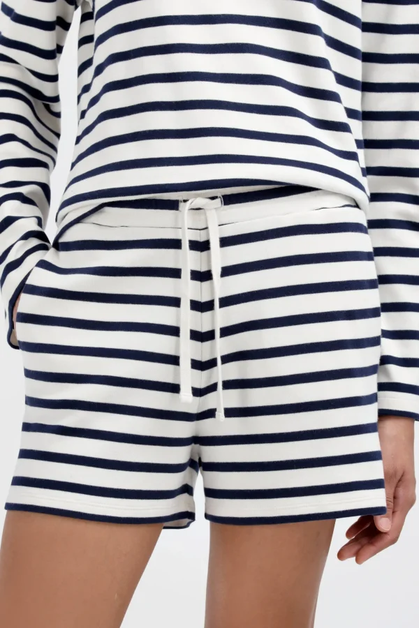 Ladneri Shorts<Shorts Mimizan in Ivory/Navy