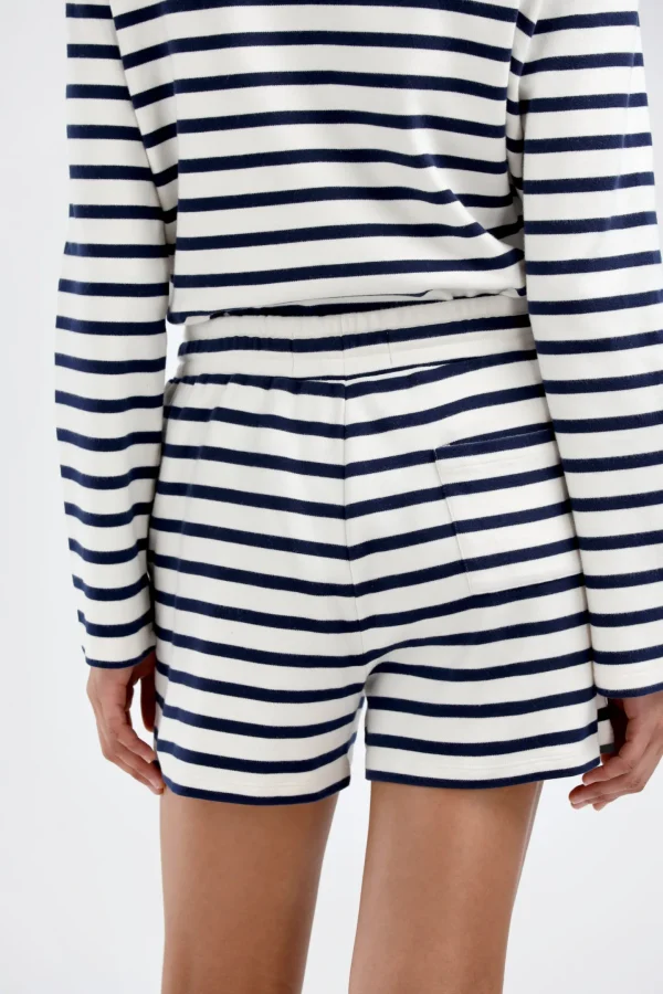 Ladneri Shorts<Shorts Mimizan in Ivory/Navy