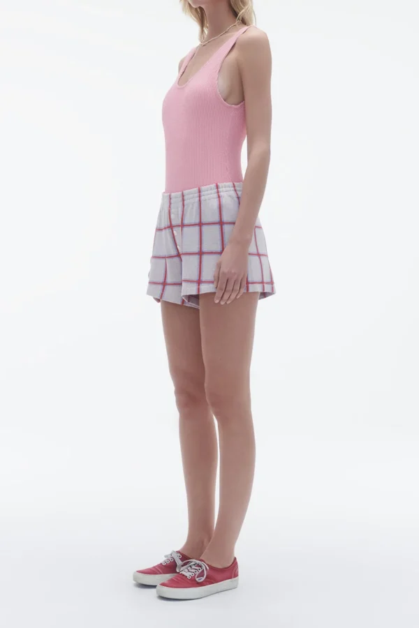 Guest in Residence Shorts<Shorts Picnic Plaid in Cream