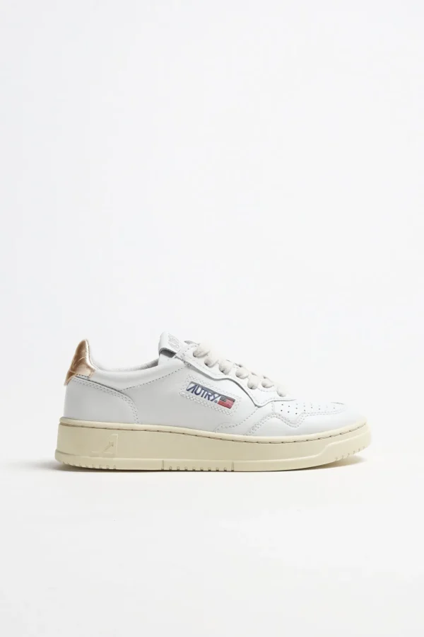 Autry Sneaker | Low Top<Sneaker 01 Low in Weiß/Gold