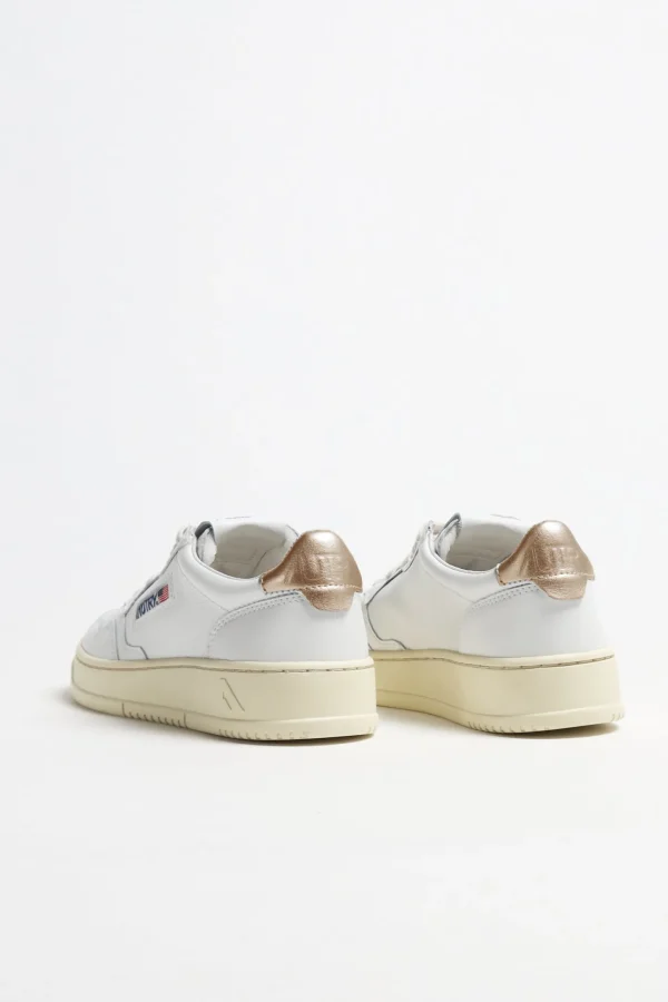 Autry Sneaker | Low Top<Sneaker 01 Low in Weiß/Gold