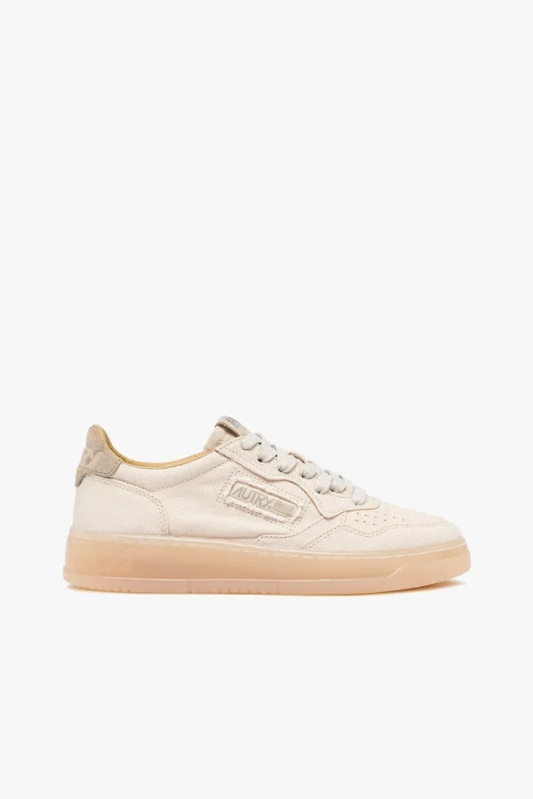 Autry Sneaker | Low Top<Sneaker Medalist Canvas in Ivory
