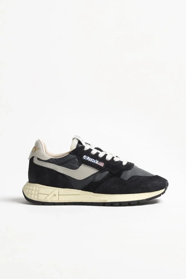 Autry Sneaker | Low Top<Sneaker Reelwind in Crack White/Schwarz
