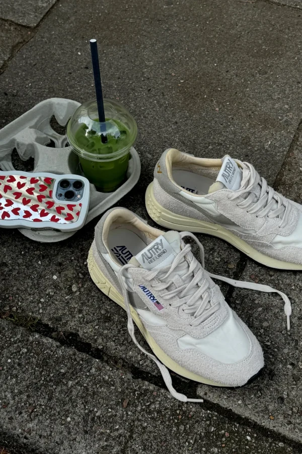 Autry Sneaker | Low Top<Sneaker Reelwind in Crack White/Natural