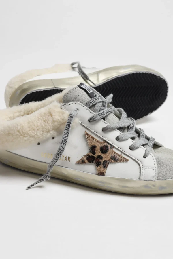 Golden Goose Sneaker | Fashion<Sneaker Superstar Sabot in Weiß/Ice/Beige