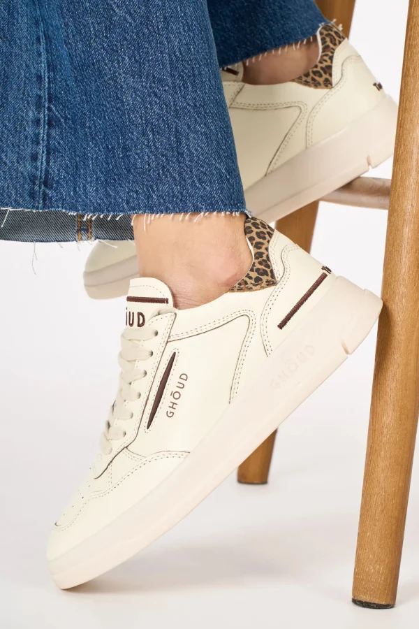 Ghoud Sneaker | Low Top<Sneaker Tweener Low in Ivory/Animal