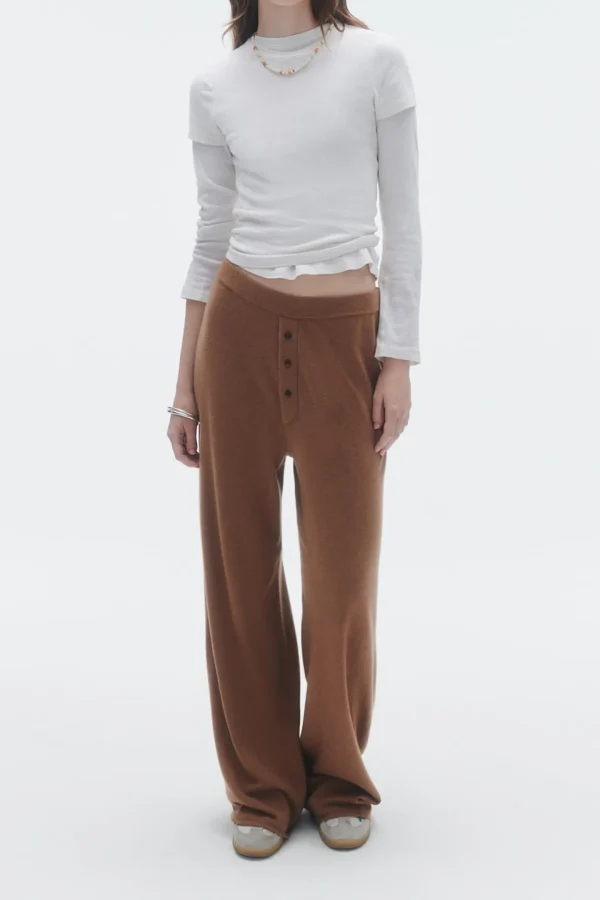 Guest in Residence Hosen & Jumpsuits<Strickhose Everywear in Almond