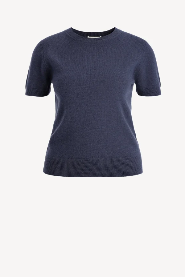 Vince Pullover<Strickshirt Cash Blend in Dark Peri