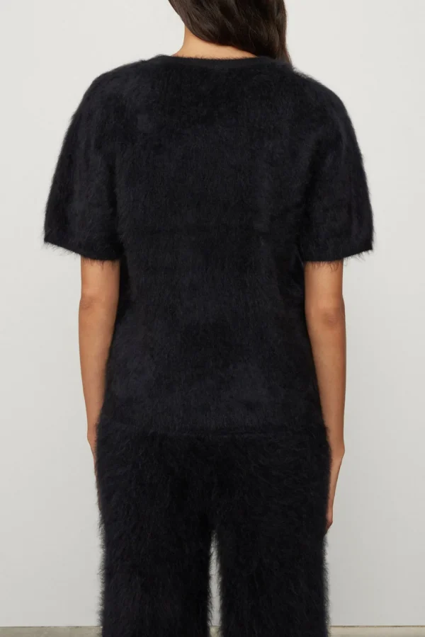 Lisa Yang Pullover<Strickshirt Lovisa in Black Brushed