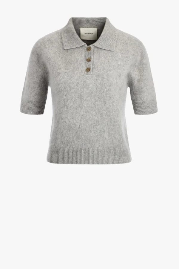 Lisa Yang Pullover<Stricktop Carolyn in Brushed Cloudy