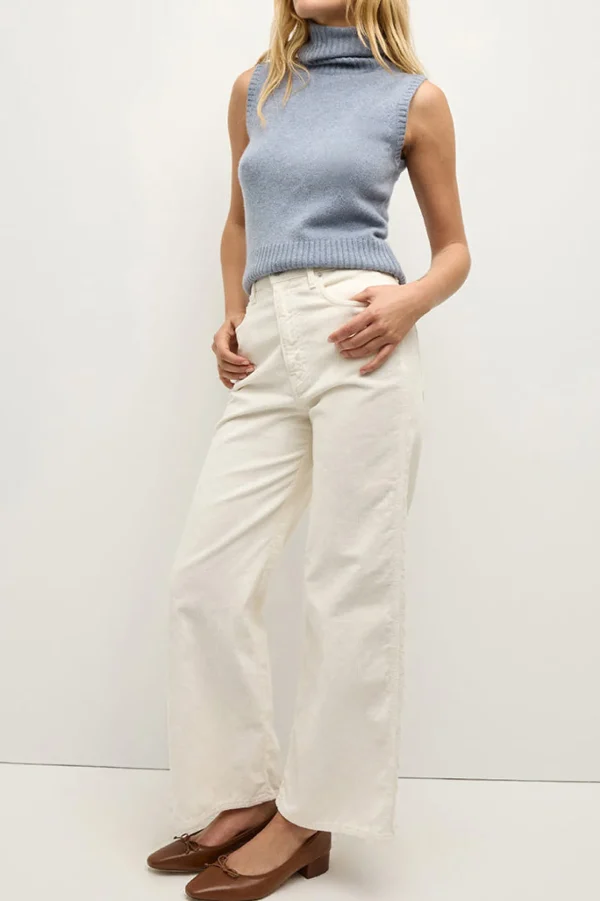 Veronica Beard Pullover<Stricktop Mazzy in Smoke Blue