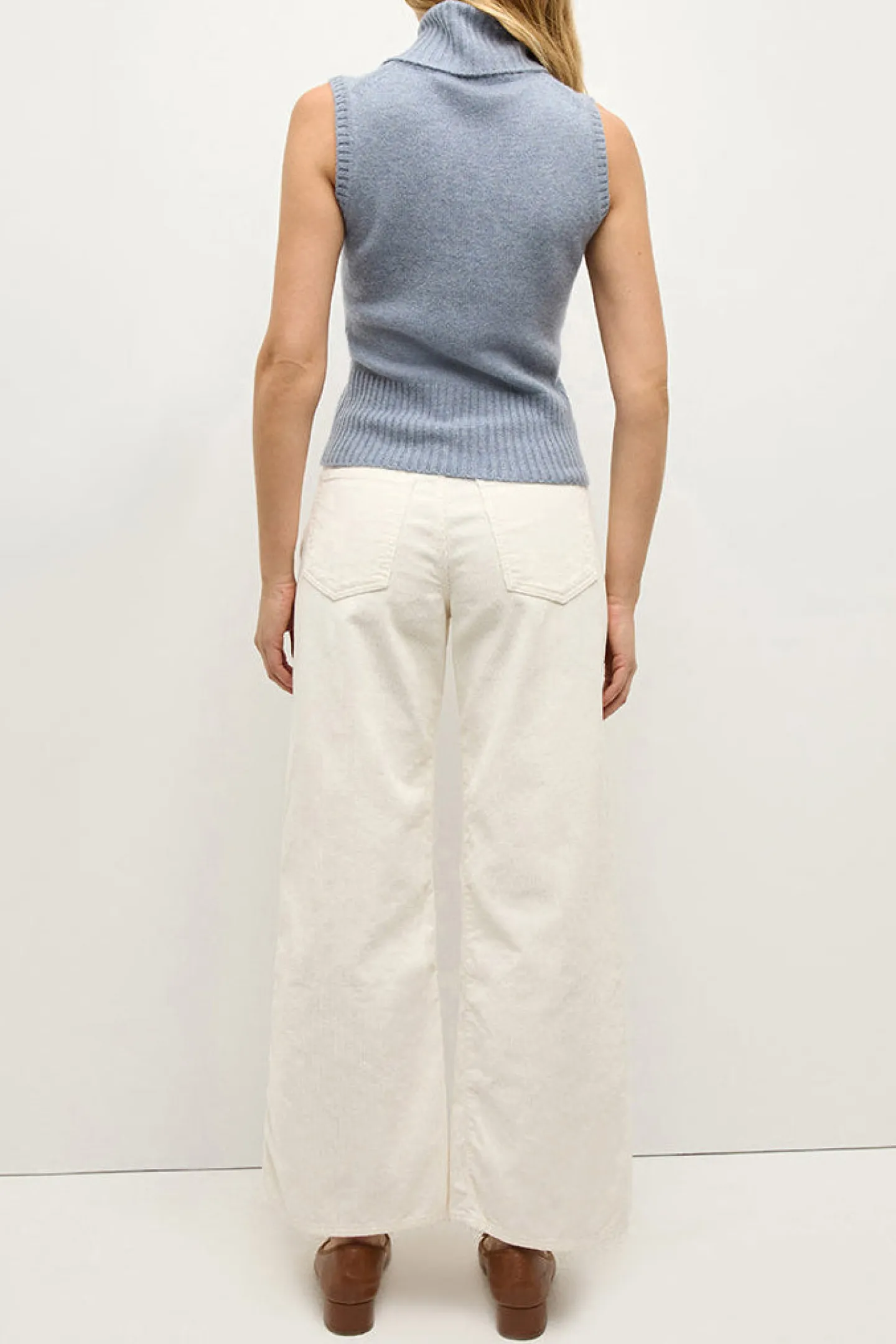 stricktop_mazzy_in_smoke__3.webp Veronica Beard Pullover<Stricktop Mazzy in Smoke Blue
