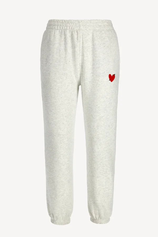 Anita Hass Gym Hosen & Jumpsuits<Sweatpants 'Heart' in Vintage Grey