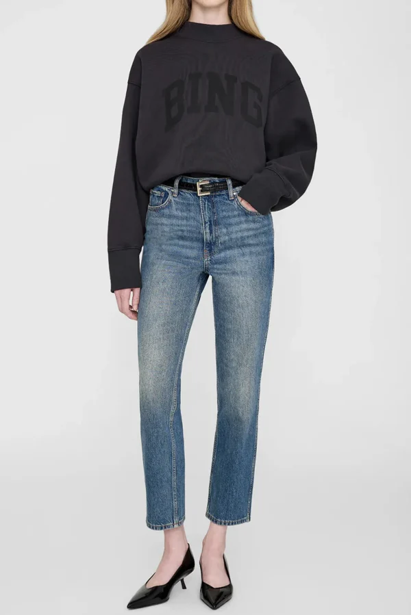 Anine Bing Hoodies & Sweatshirts<Sweatshirt Bradie in Schwarz