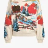 Mother Hoodies & Sweatshirts<Sweatshirt Drop Square in Cabin Fever