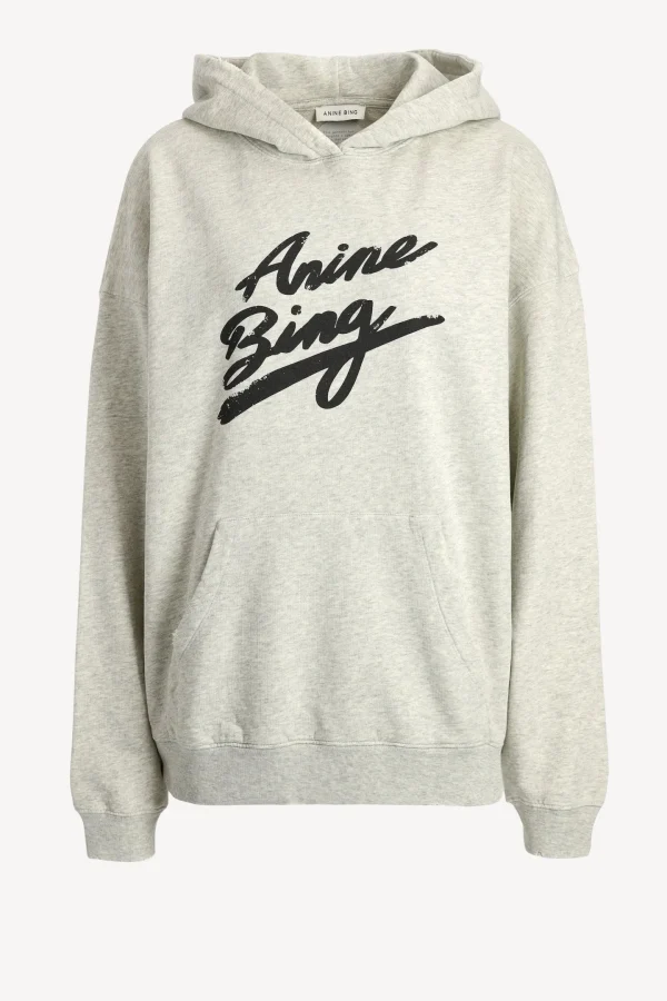 Anine Bing Hoodies & Sweatshirts<Sweatshirt Harvey Signature in Heather Grey