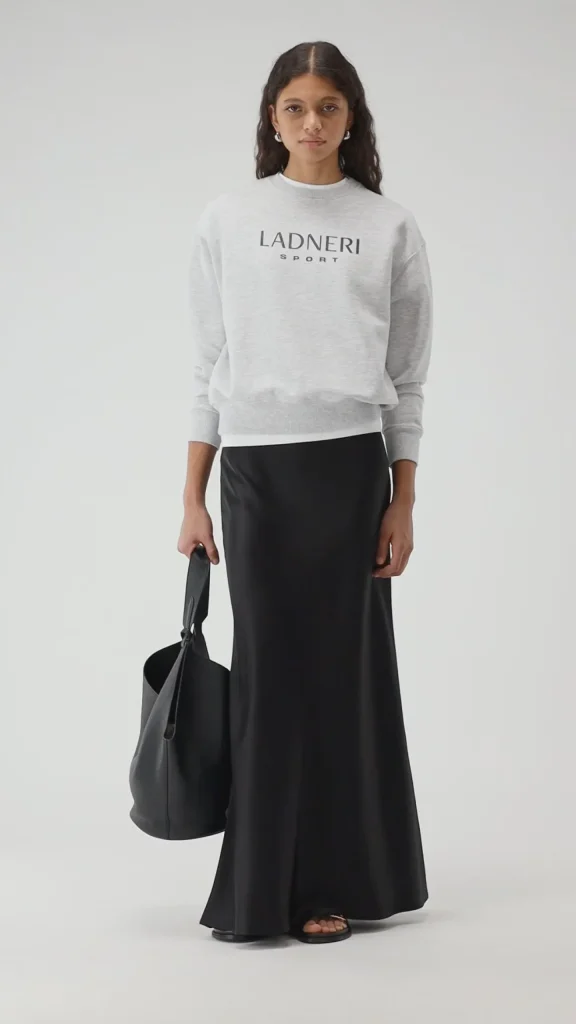 Ladneri Hoodies & Sweatshirts<Sweatshirt L’Équipe in Vintage Grey