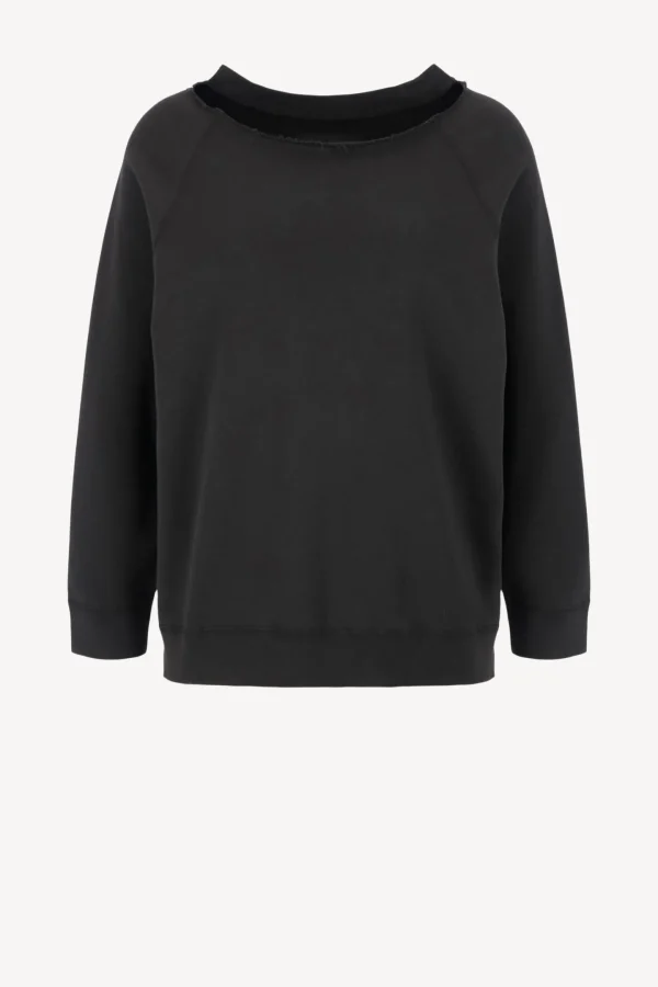 Nili Lotan Hoodies & Sweatshirts<Sweatshirt Luka in Washed Black