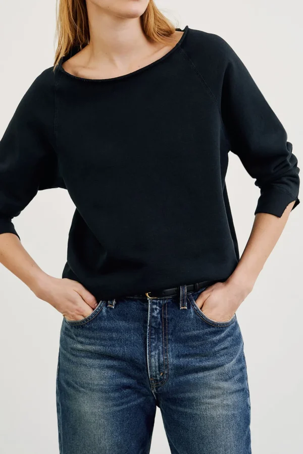 Nili Lotan Hoodies & Sweatshirts<Sweatshirt Luka in Washed Black