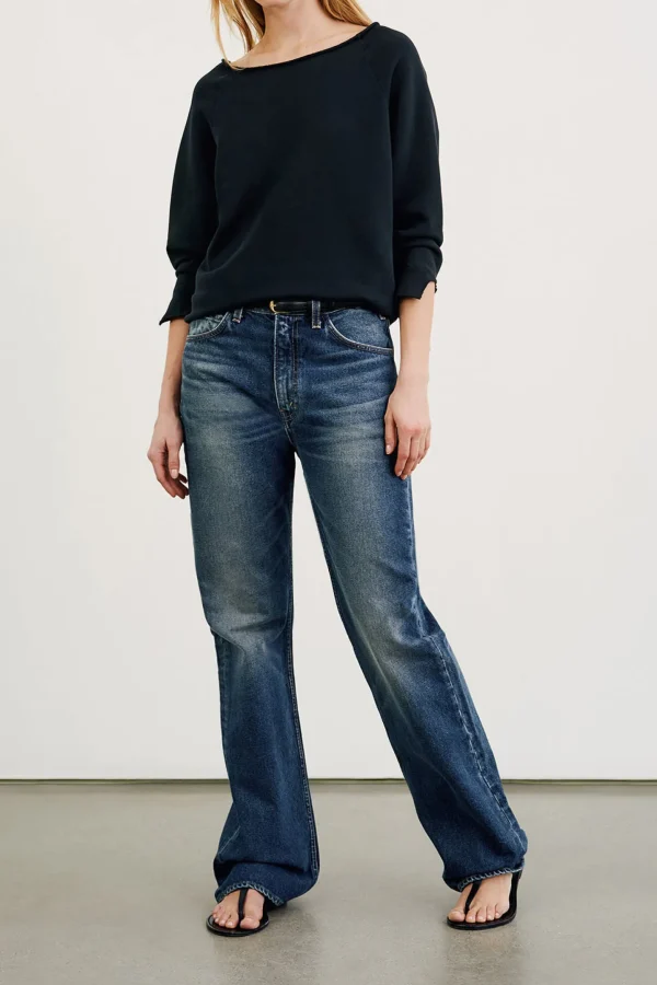 Nili Lotan Hoodies & Sweatshirts<Sweatshirt Luka in Washed Black