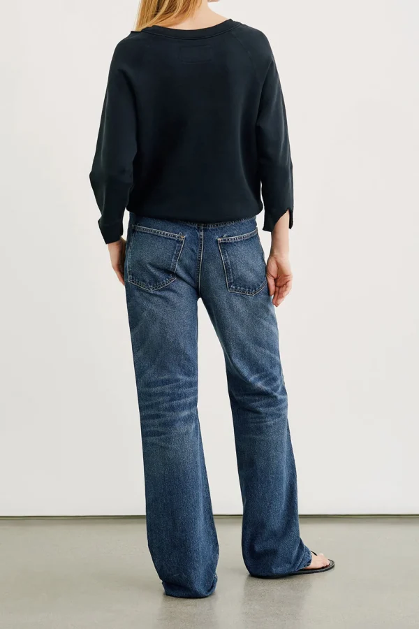 Nili Lotan Hoodies & Sweatshirts<Sweatshirt Luka in Washed Black