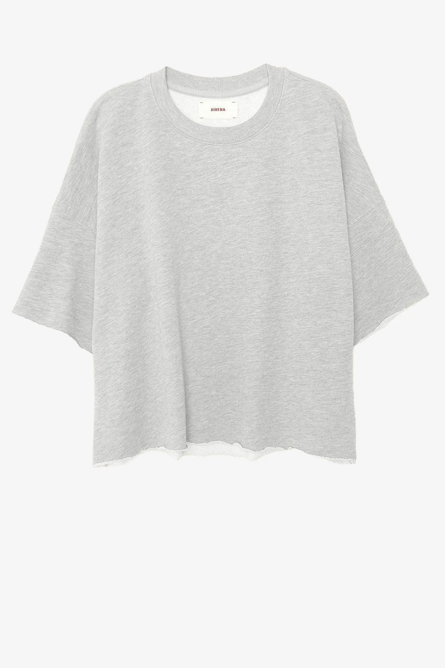 sweatshirt_romeo_in_heath_0.webp Xirena Hoodies & Sweatshirts<Sweatshirt Romeo in Heather Grey