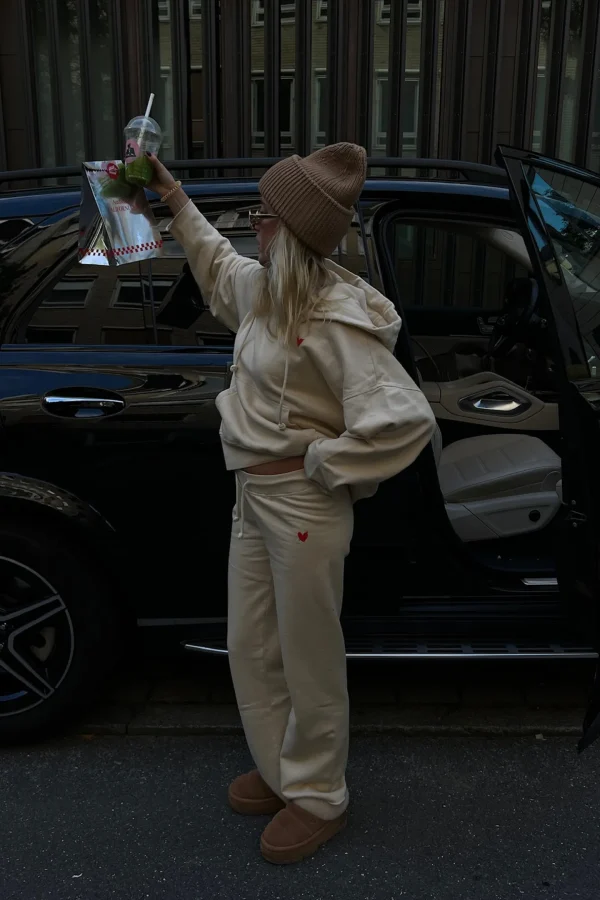 Anita Hass Hoodies & Sweatshirts<Sweatsuit Open Seam in Bleached Sand