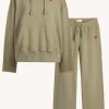 Anita Hass Hoodies & Sweatshirts<Sweatsuit Open Seam in Oliv