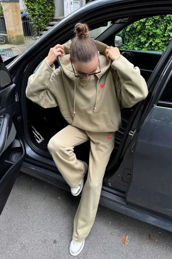 Anita Hass Hoodies & Sweatshirts<Sweatsuit Open Seam in Oliv
