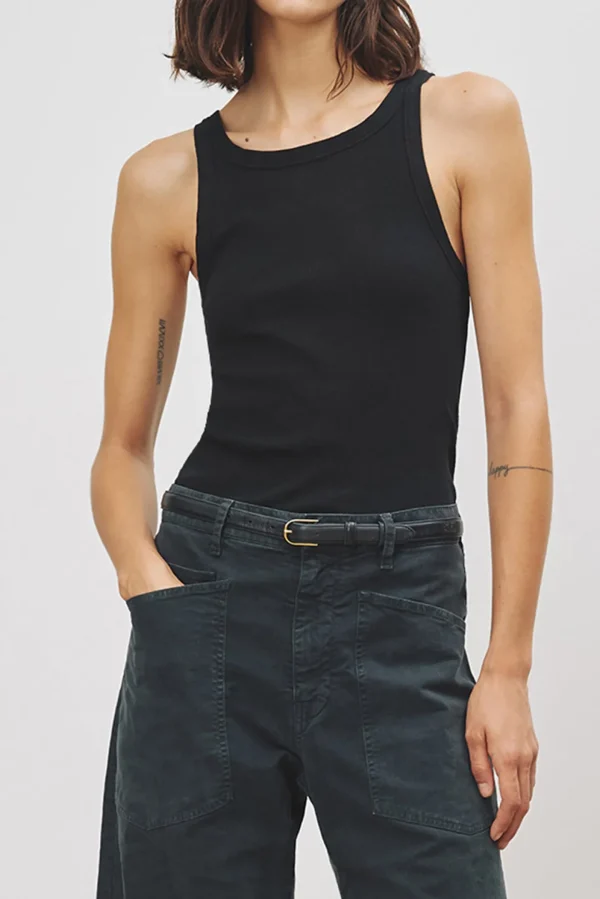 Nili Lotan Shirts, Tank Tops & Longsleeves<Tank Top Jennifer in Jet Black