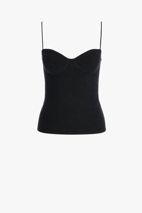 Lisa Yang Blusen & Tops<Top Alicia in Schwarz