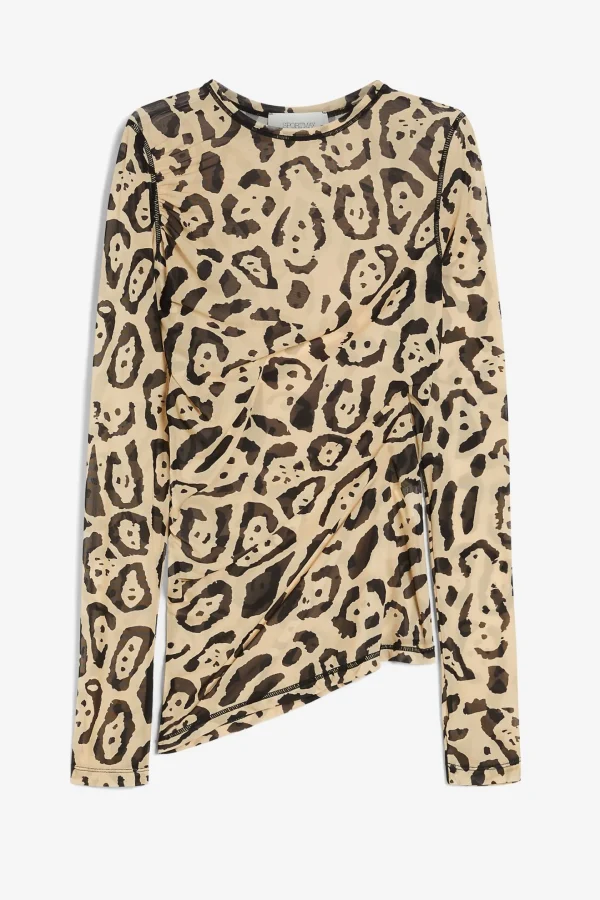 Sportmax Blusen & Tops<Top Bis in Leopard