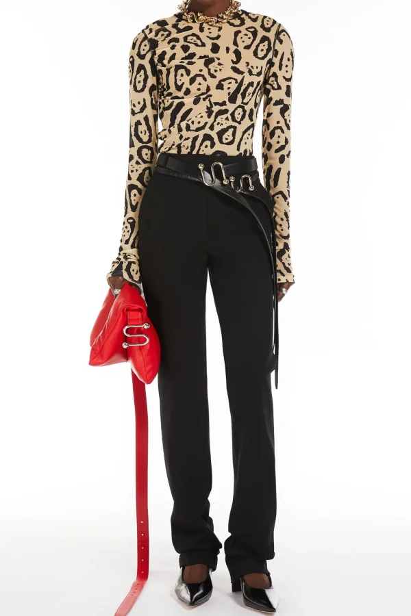Sportmax Blusen & Tops<Top Bis in Leopard