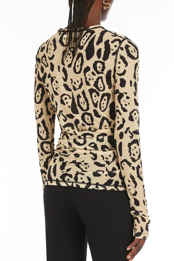 Sportmax Blusen & Tops<Top Bis in Leopard