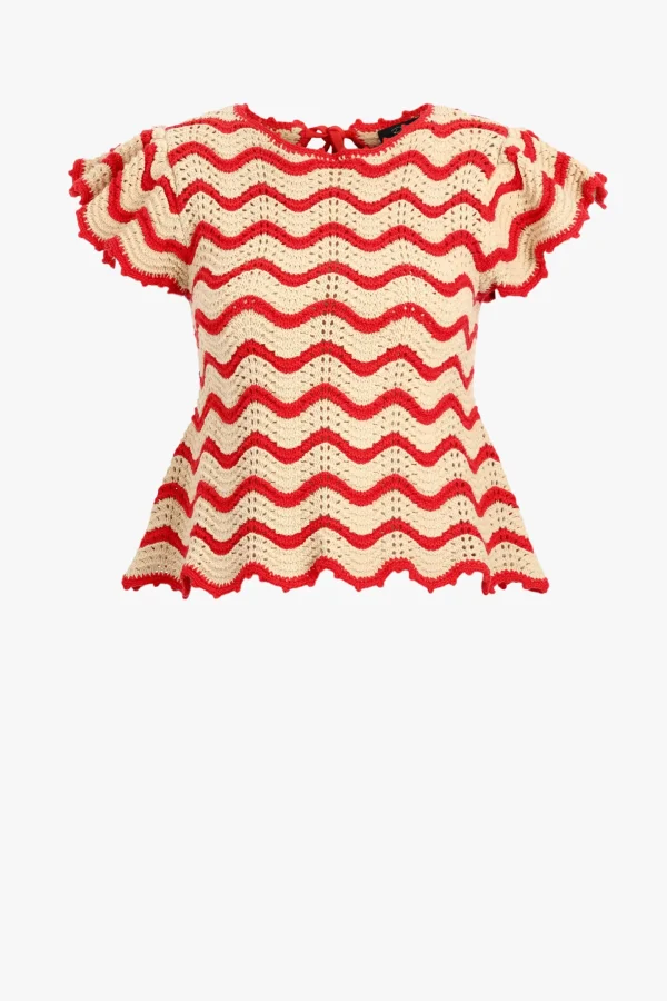Rails Blusen & Tops<Top Coen in Cherry Oat