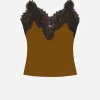 A.L.C. Blusen & Tops<Top Lennon in Mocha/Schwarz