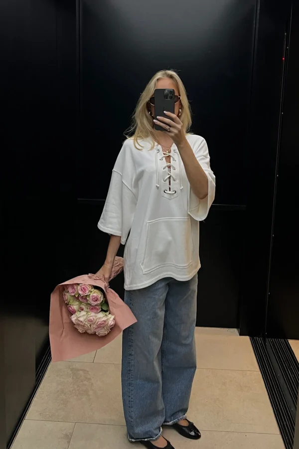 Ladneri Shirts, Tank Tops & Longsleeves<Top Maxime in Off White