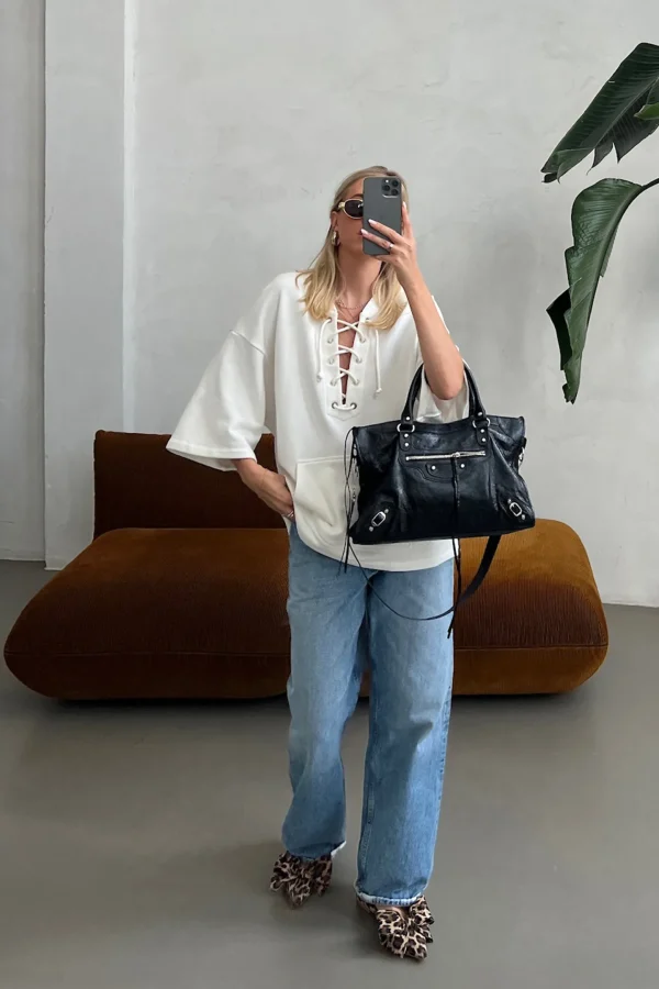 Ladneri Shirts, Tank Tops & Longsleeves<Top Maxime in Off White