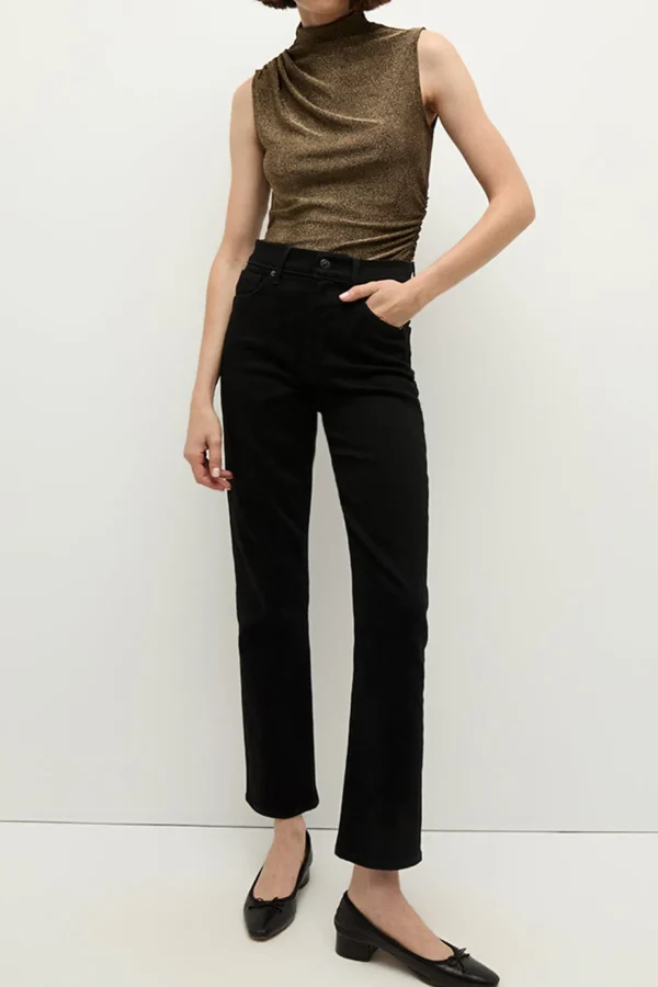 Veronica Beard Blusen & Tops<Top Mylie in Antique Gold Lurex