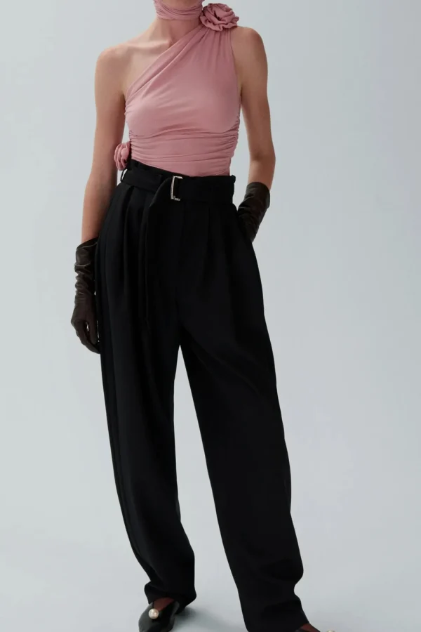 Magda Butrym Blusen & Tops<Top One Shoulder in Light Pink