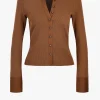 Veronica Beard Shirts, Tank Tops & Longsleeves<Top Scottie in Whisky